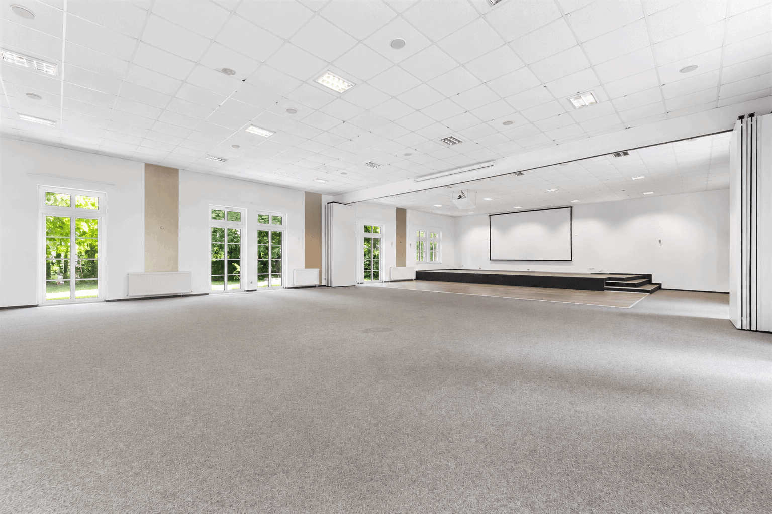 Saal-/Konferenzhalle - KI-generiert