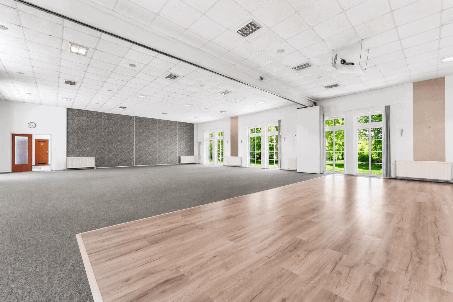 Saal-/Konferenzhalle - KI-generiert