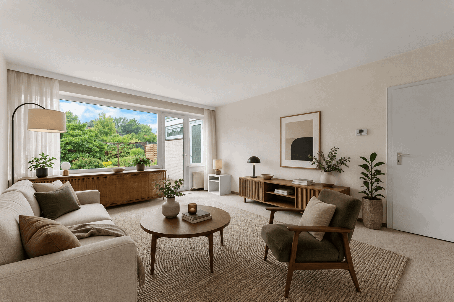 Wohnzimmer - KI-generiert