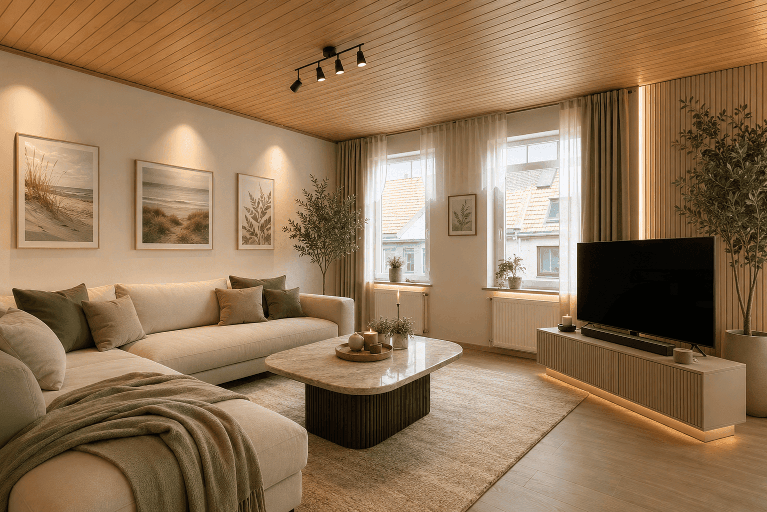 Wohnzimmer - Ki-generiert