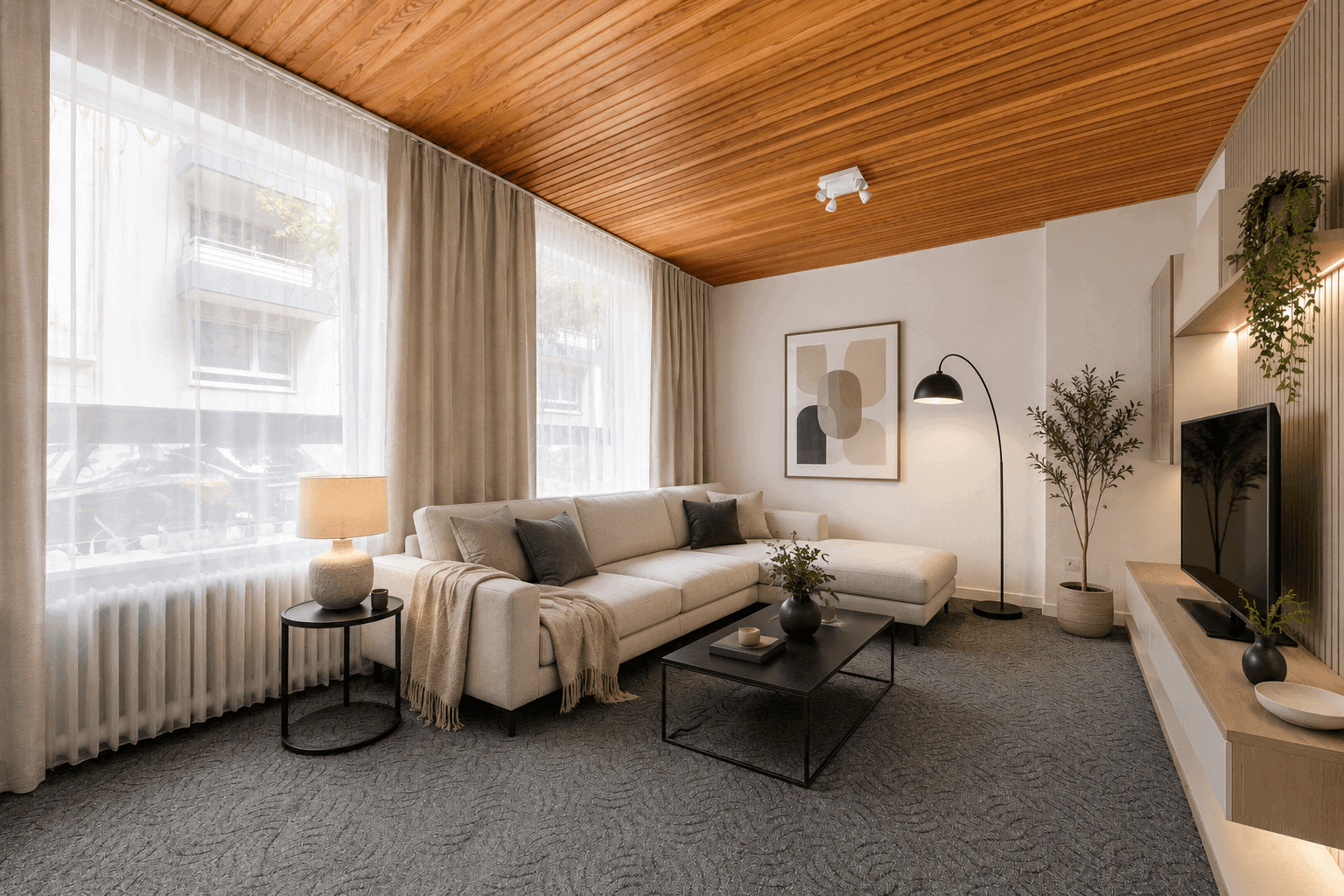 Wohnzimmer - Ki-generiert