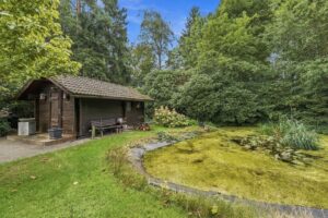 Sauna im Gartenhaus