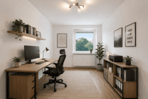 Arbeitszimmer - KI-generiert