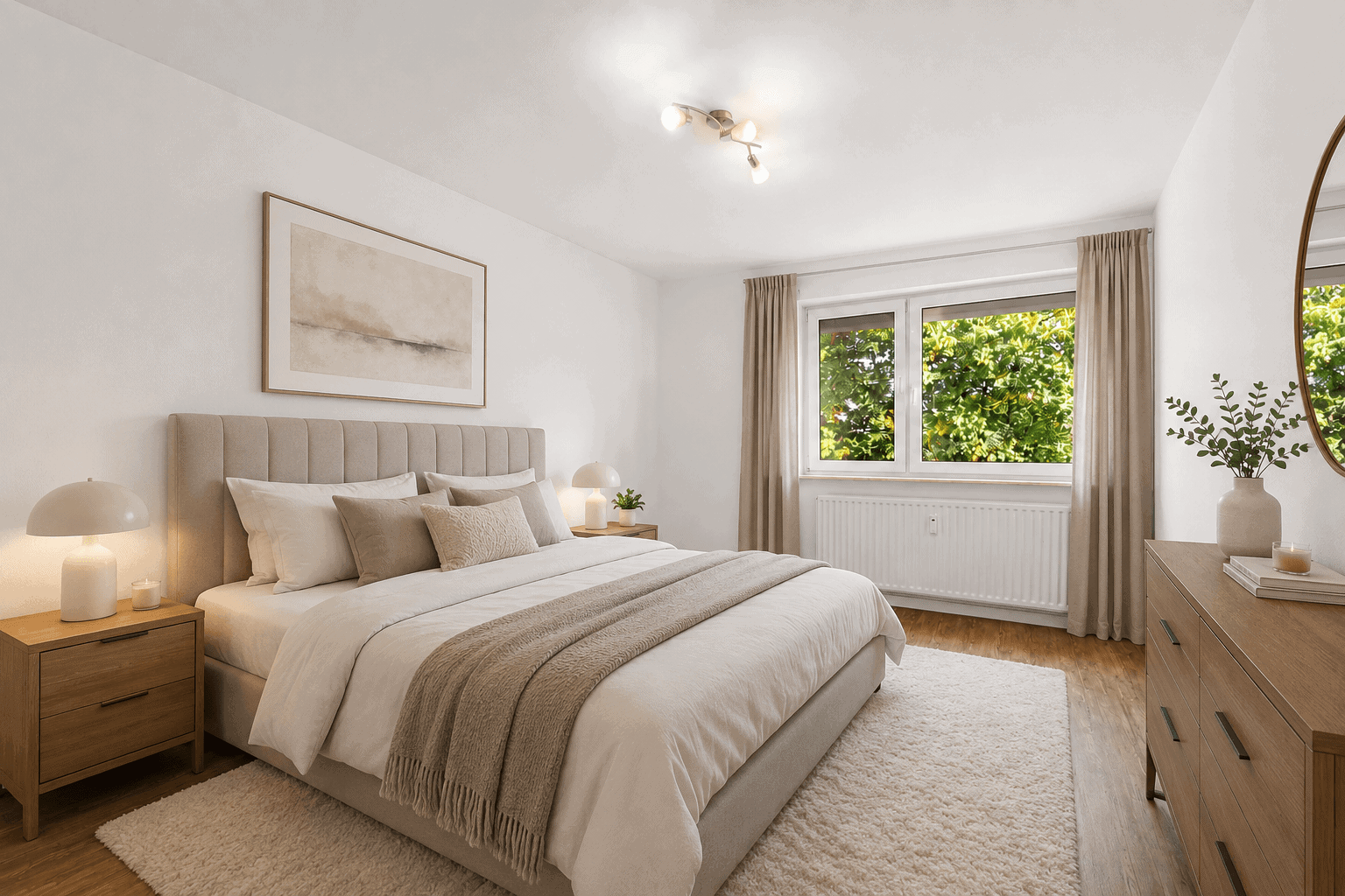 Schlafzimmer - KI-generiert