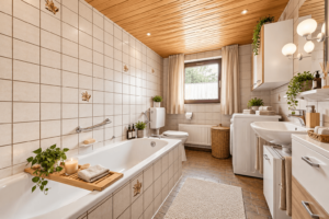 Badezimmer KI-Generiert