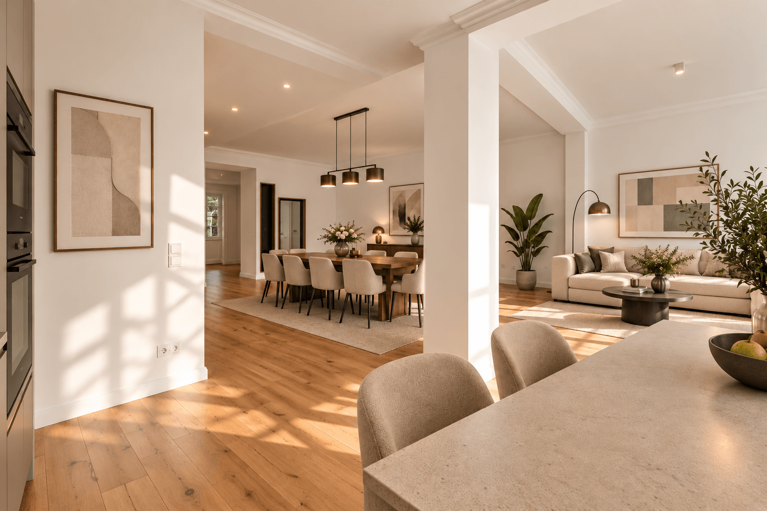Wohnbereich - KI generiert