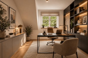 Arbeitszimmer - KI generiert