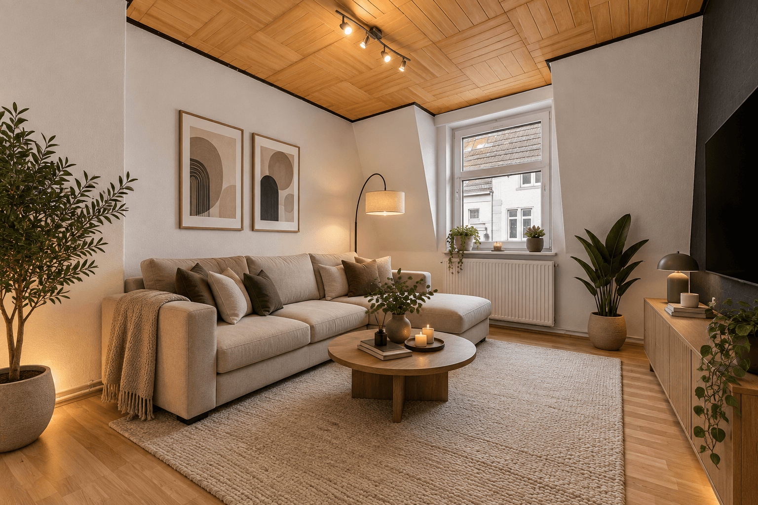 Wohnzimmer - KI-generiert