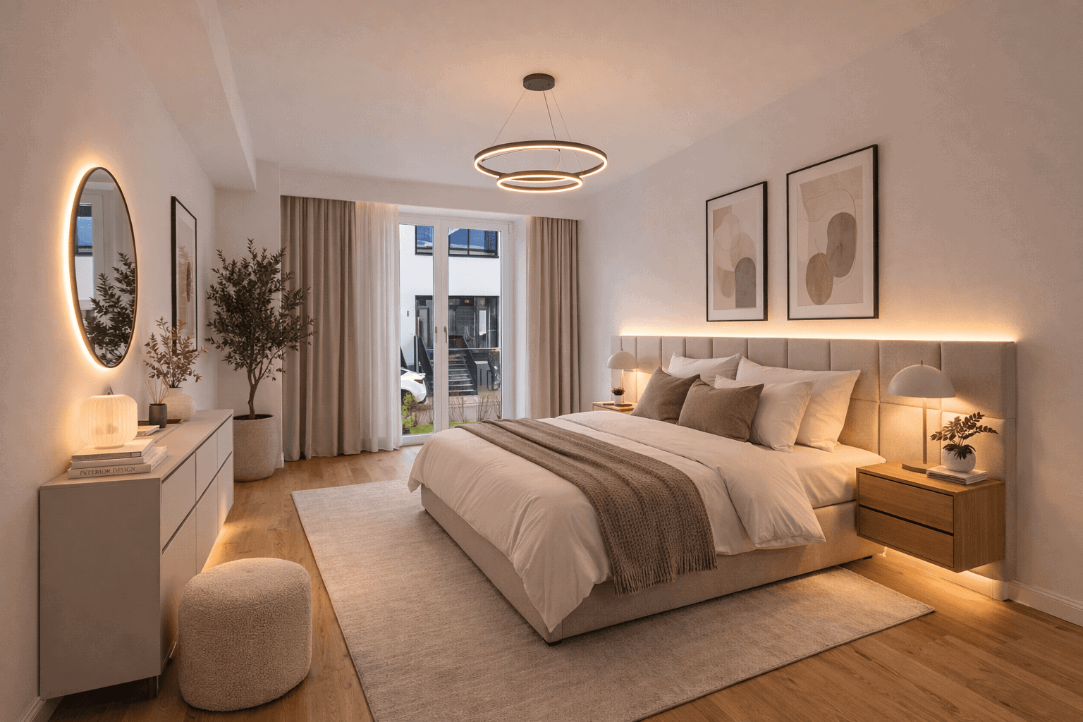 Schlafzimmer - KI-generiert