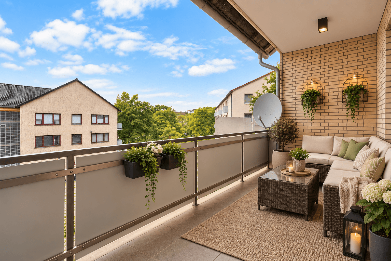 Balkon - KI-generiert
