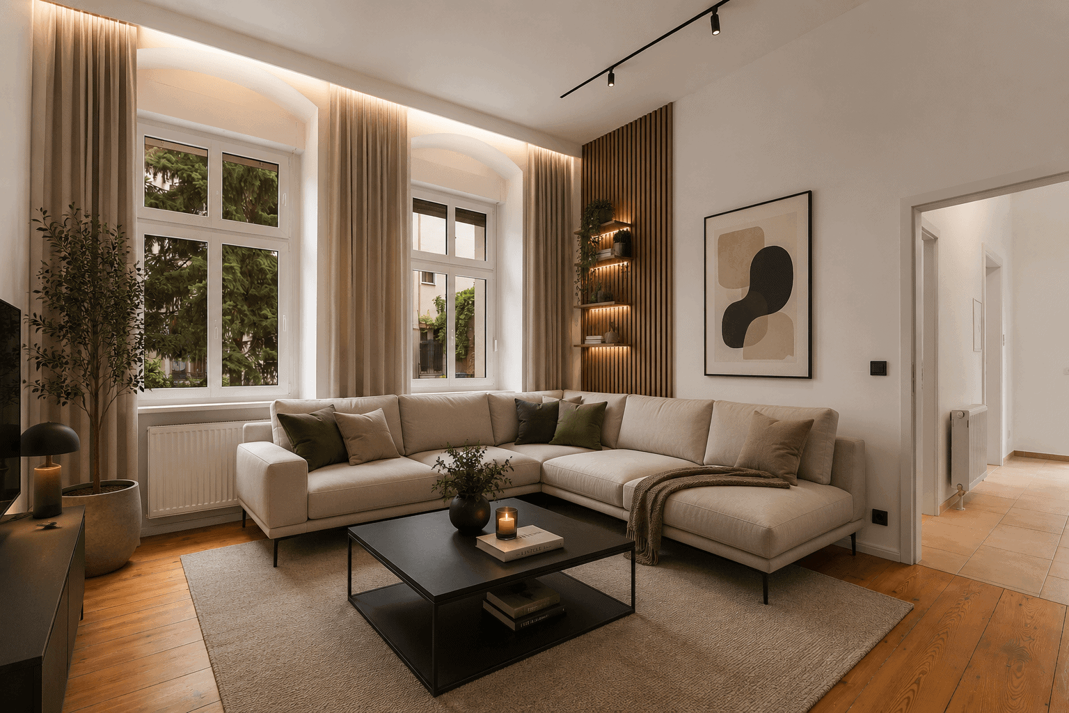 Wohnzimmer - Einrichtungsidee