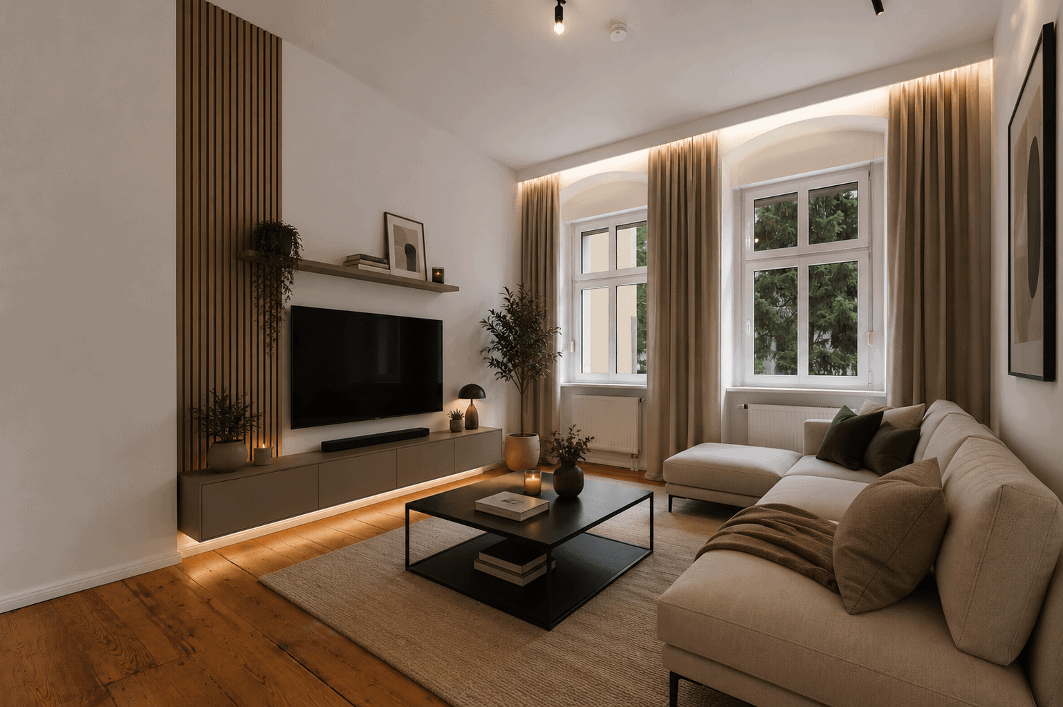 Wohnzimmer - Einrichtungsidee