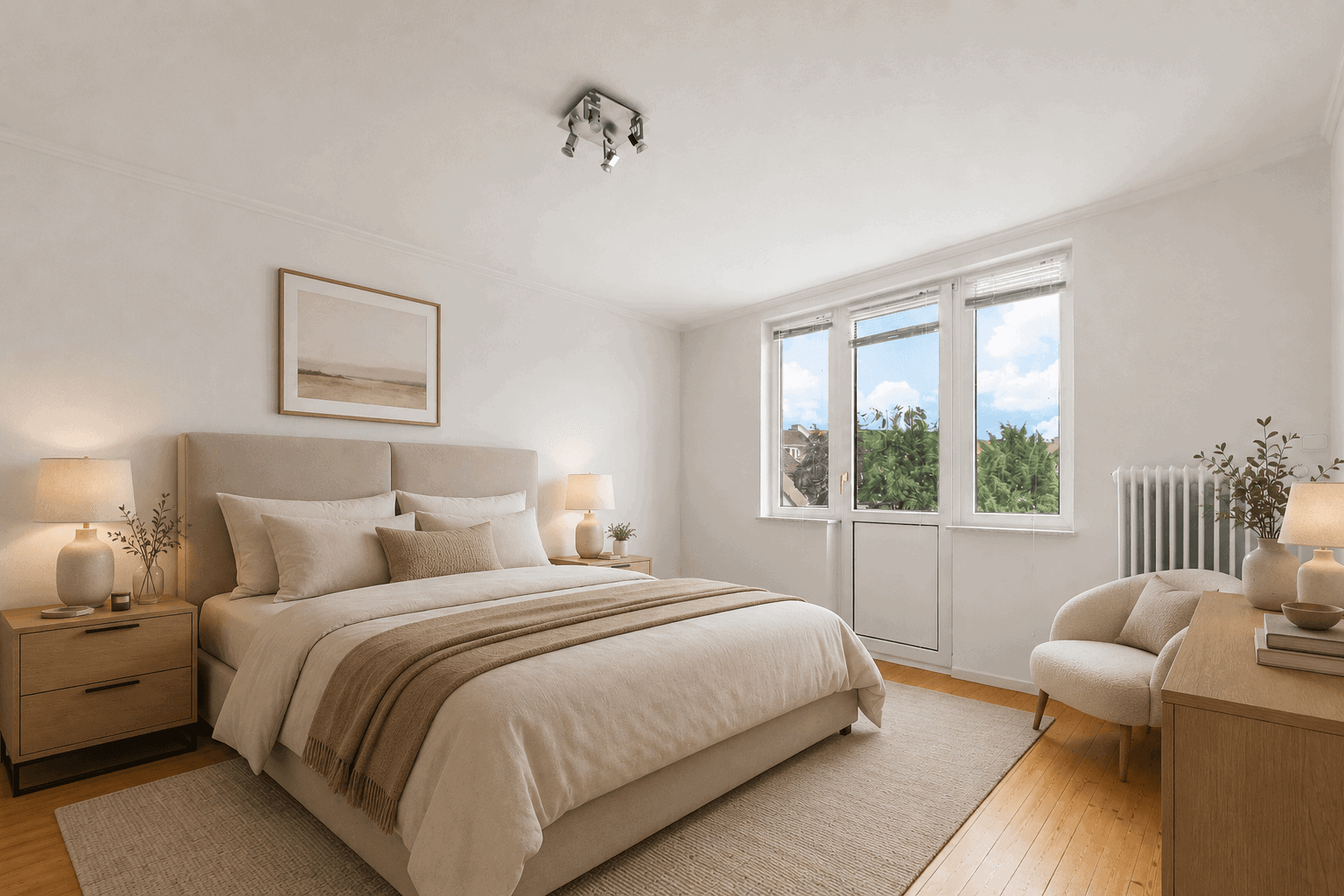 Schlafzimmer - KI-generiert