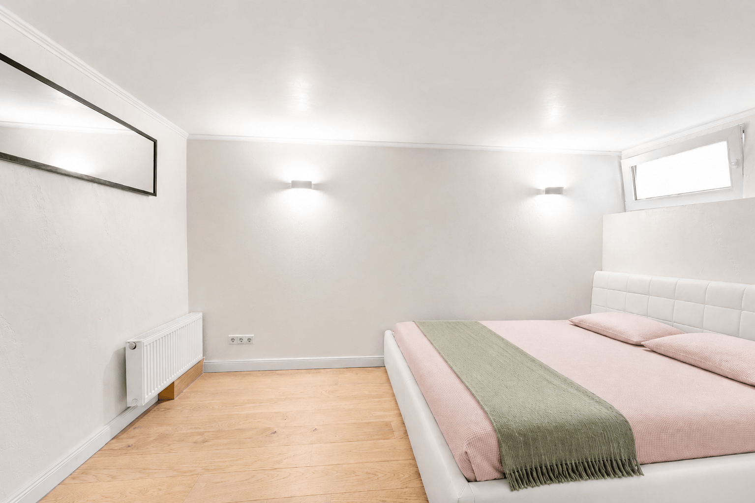 Schlafzimmer im Untergeschoss - KI-generiert