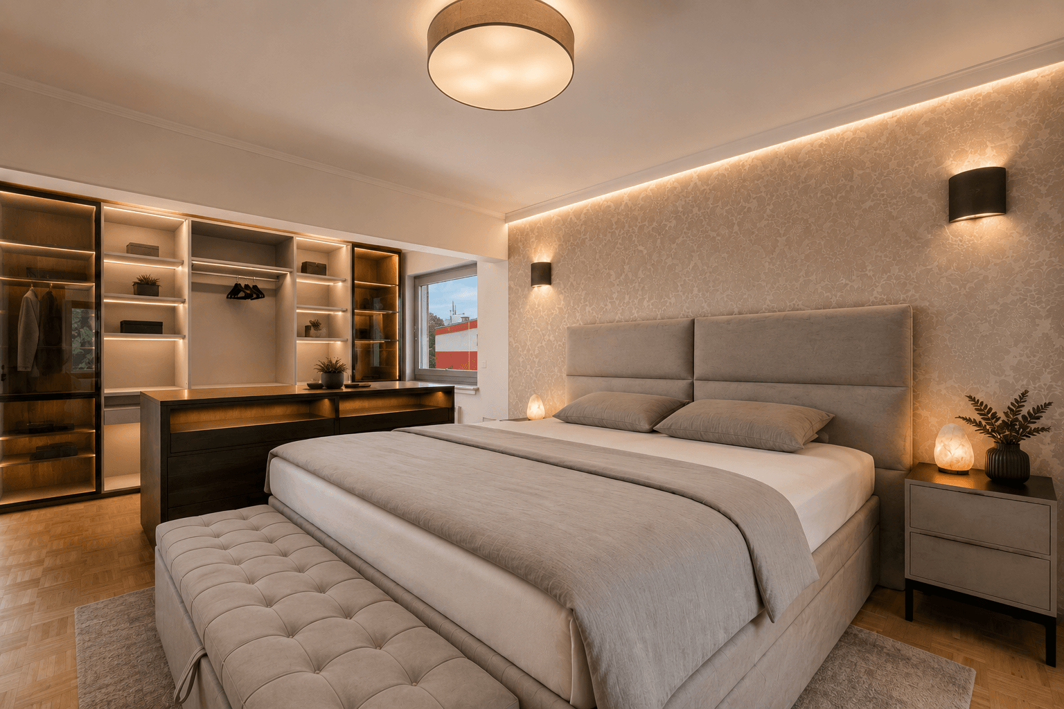 Schlafzimmer - KI-generiert