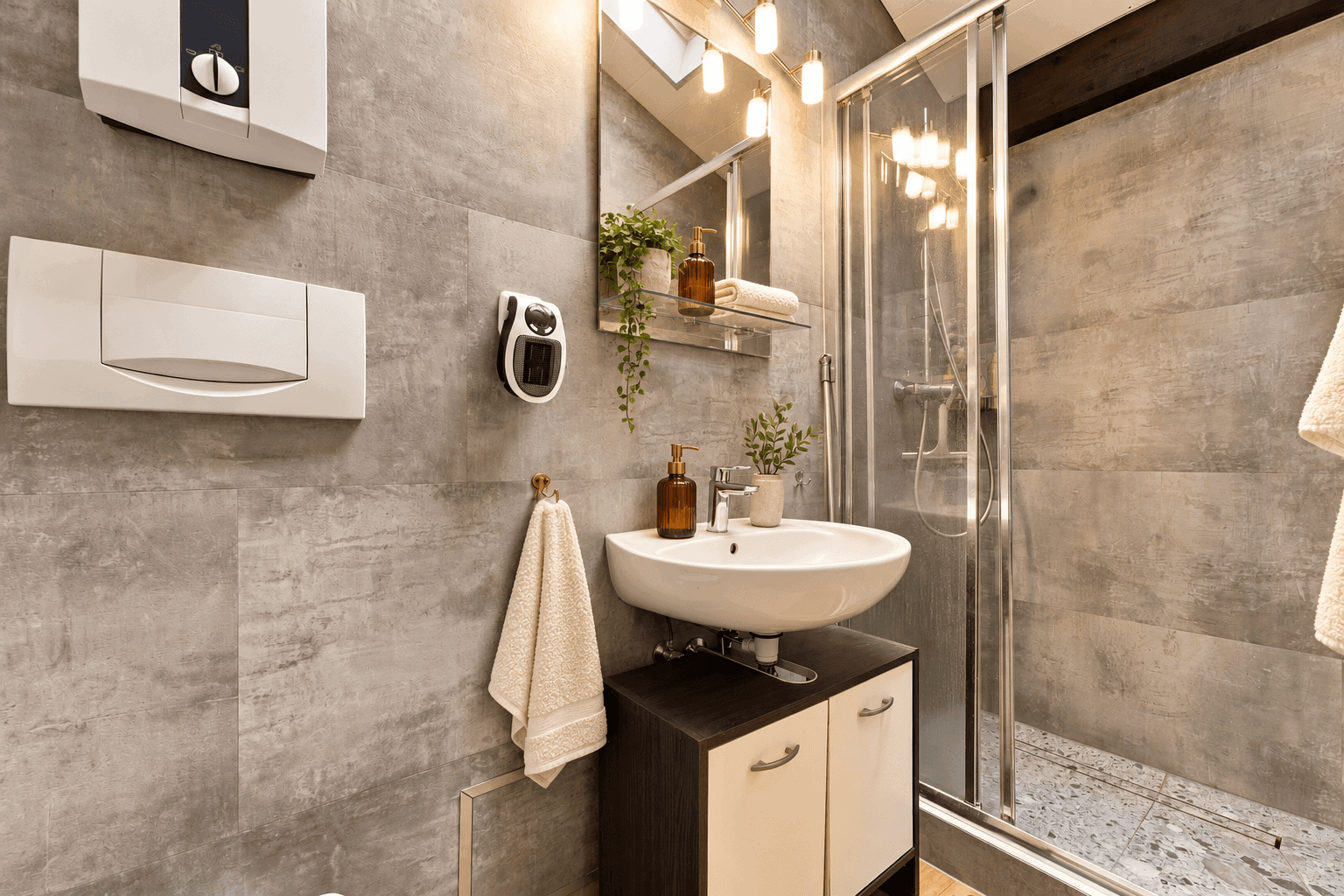 Badezimmer-KI-generiert