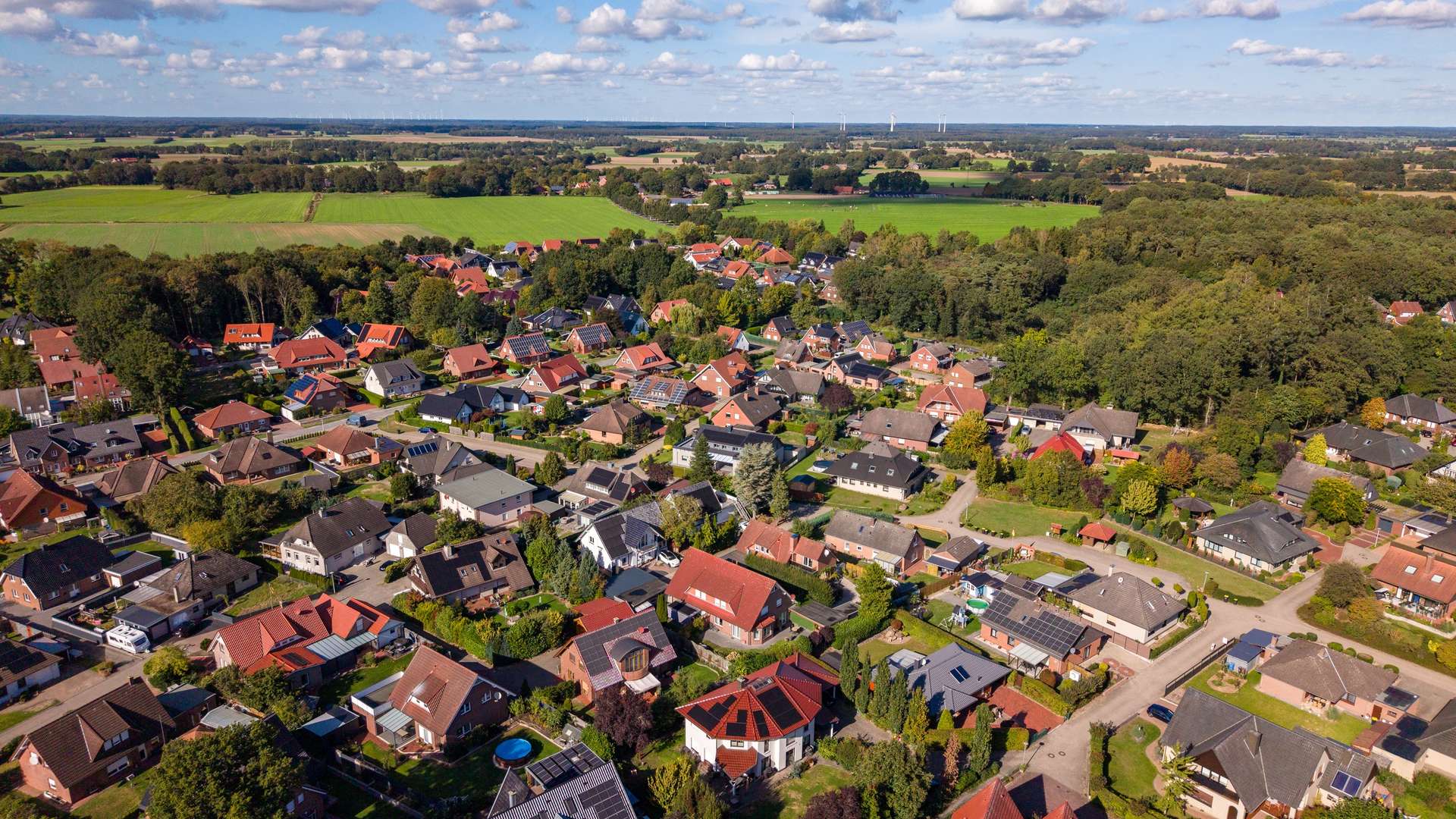 Luftaufnahme Umgebung