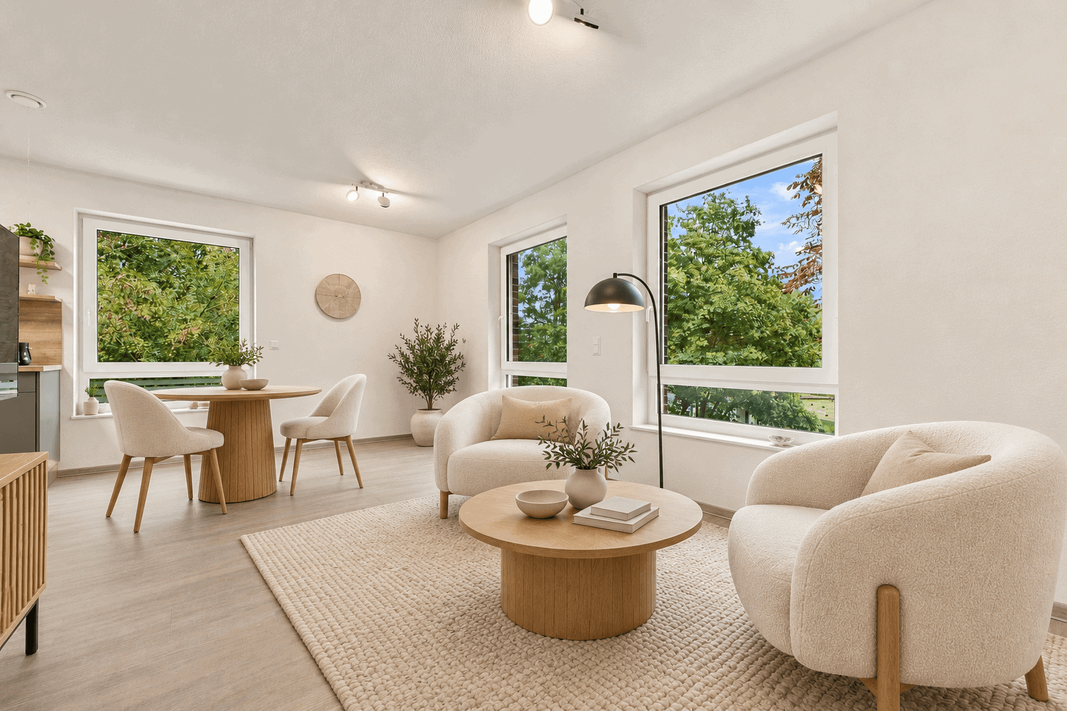 Wohnzimmer - KI-generiert